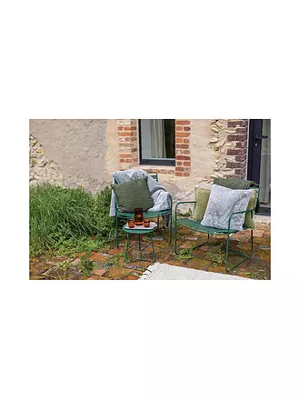 VIVARAISE | Wohndecke - Plaid 130x200cm Olive | 